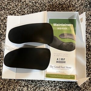 Black Arch Support Insoles